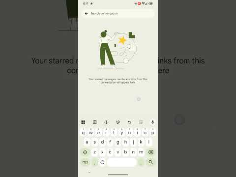 Google Messages'  Profile page with upcoming Material 3 Expressive buttons