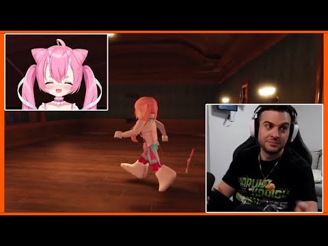 My first roblox experience and it was with a VTuber | Ft. @chibidoki