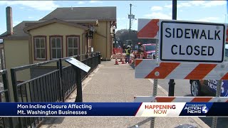 Mon Incline closure affecting Mount Washington businesses