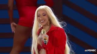 CARDI B 'NERVOUS' BACK IN THE SPOTLIGHT ... At Global Citizen Fest (Performance)