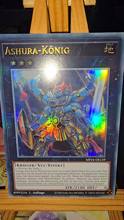 YU-GI-OH Ashura King Ultra Rare 25th Anniversary Tin Dueling Mirrors 2024