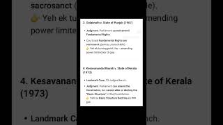 Basic structure doctrine#law#indianconstituion #law#study#notes
