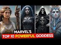 BADASS Beauty 🥵| 10 Most Overpowered Goddess of Marvel in Hindi | Guardian Pulse