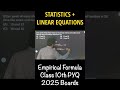 INTERESTING Statistics and Linear Equations Problem in Class 10 Boards 2025 | Boards 2026