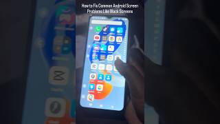 How to fix Common Android Screen Problems Like Black Screens (English version)
