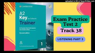 A2 Exam Practice Test 2 List. 3