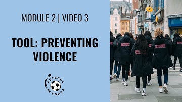 Module 2 | Video 3: TOOL - Preventing Violence