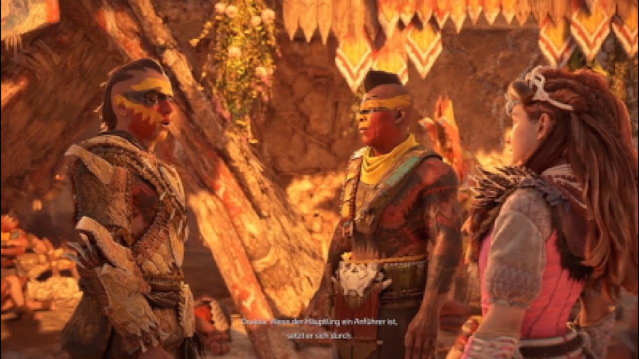 Horizon Forbidden West Gameplay Germany Jagd gegen Durst￼