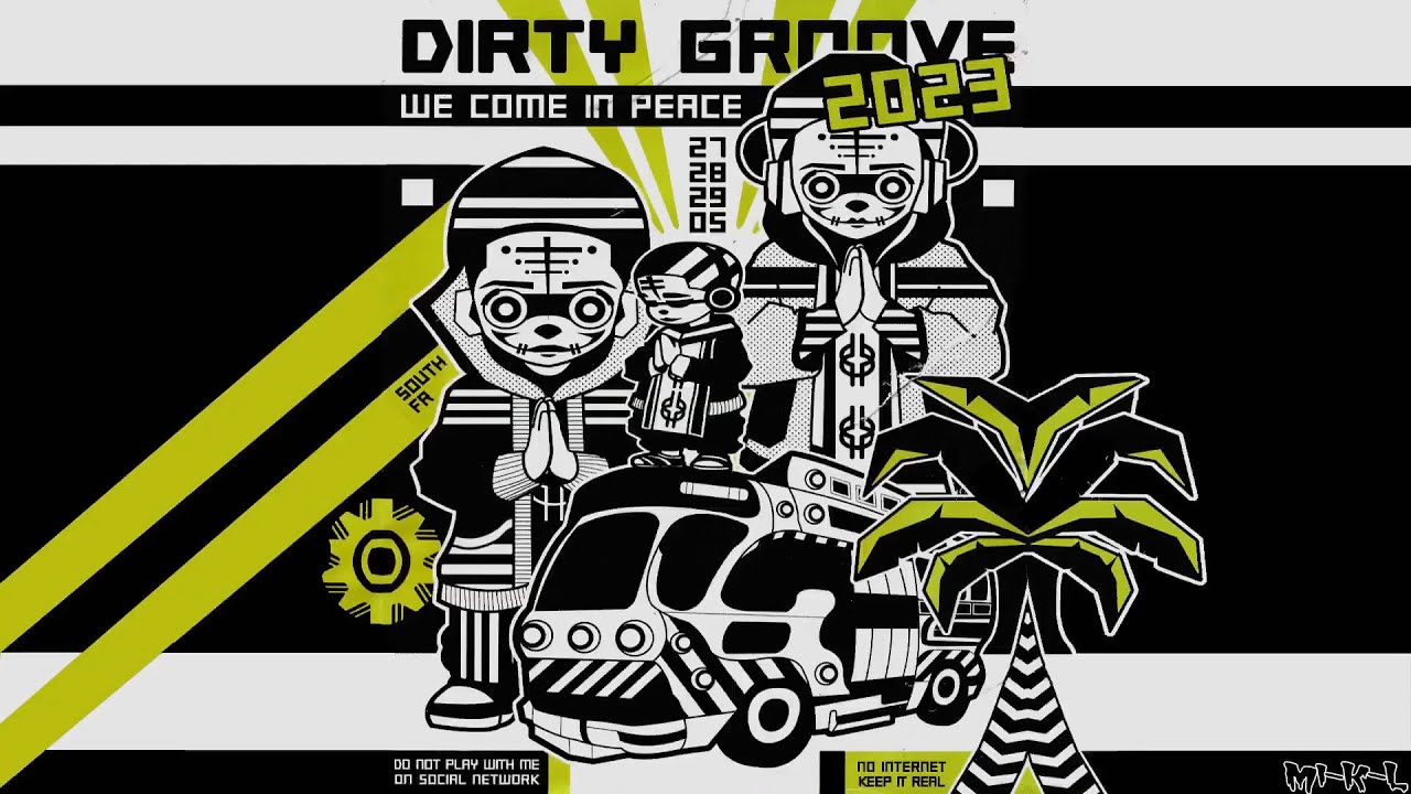 ‼️ TRACKERZ 20 Years ‼️  - Dirty Groove 2023 - We Come In Peace  - South France - (27-29 May 2023)