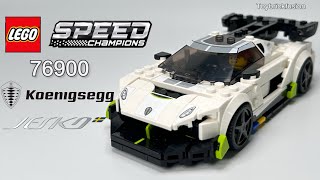 LEGO Speed Champions 76900 | Koenigsegg Jesko | Lego Speed Build | Stop motion - ToyBrickFusion