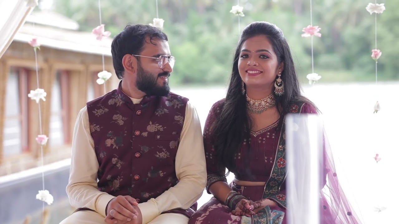 The engagement film at Rasa Riverside