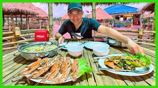 Local Seafood In Koh Kong, Cambodia! Full View At Sopheak Mongkul, Chrouy Svay Village, Srae Ambel.