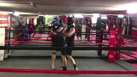 Benny CHAOS Kappler 1 First Sparring Round Ever