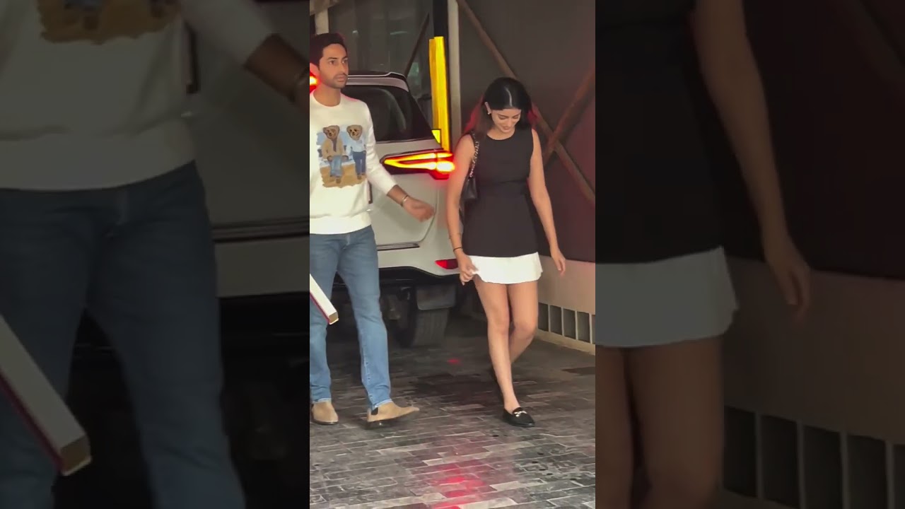 Agastya Nanda With Sister Navya Naveli Nanda At Late Shashi Kapoor House For Christmas Brunch  