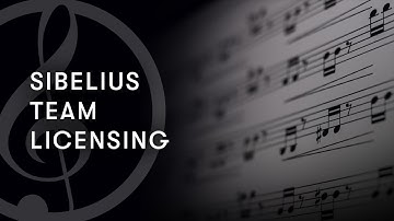 Sibelius Team Licensing