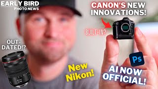 RF Lenses Already Outdated? | Canon's Next Innovations! | Ai Now Official!