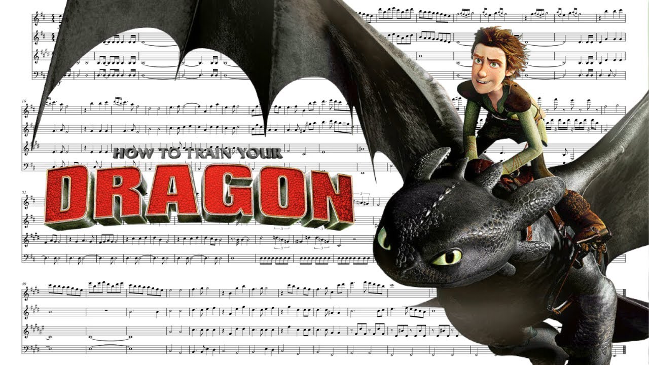 Test Drive | WOODWIND QUARTET Sheet Music (How To Train Your Dragon by John Powell)
