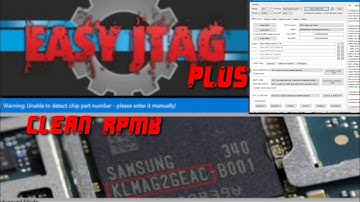 clean rpmb mmc via easy jtag plus
