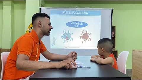Minh Vũ  - T1D - Test 1 - Test Speaking - Hệ thống Anh ngữ Nemo - Tiếng Anh trẻ em 4-15 tuổi