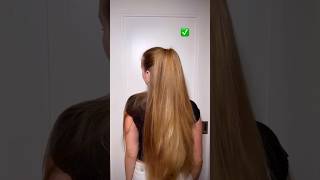OMG 😱 Viral Barbie Ponytail Hacks#hairstylehacks#viralhairstyles#shorts#ytshorts#viral#shortsfeed
