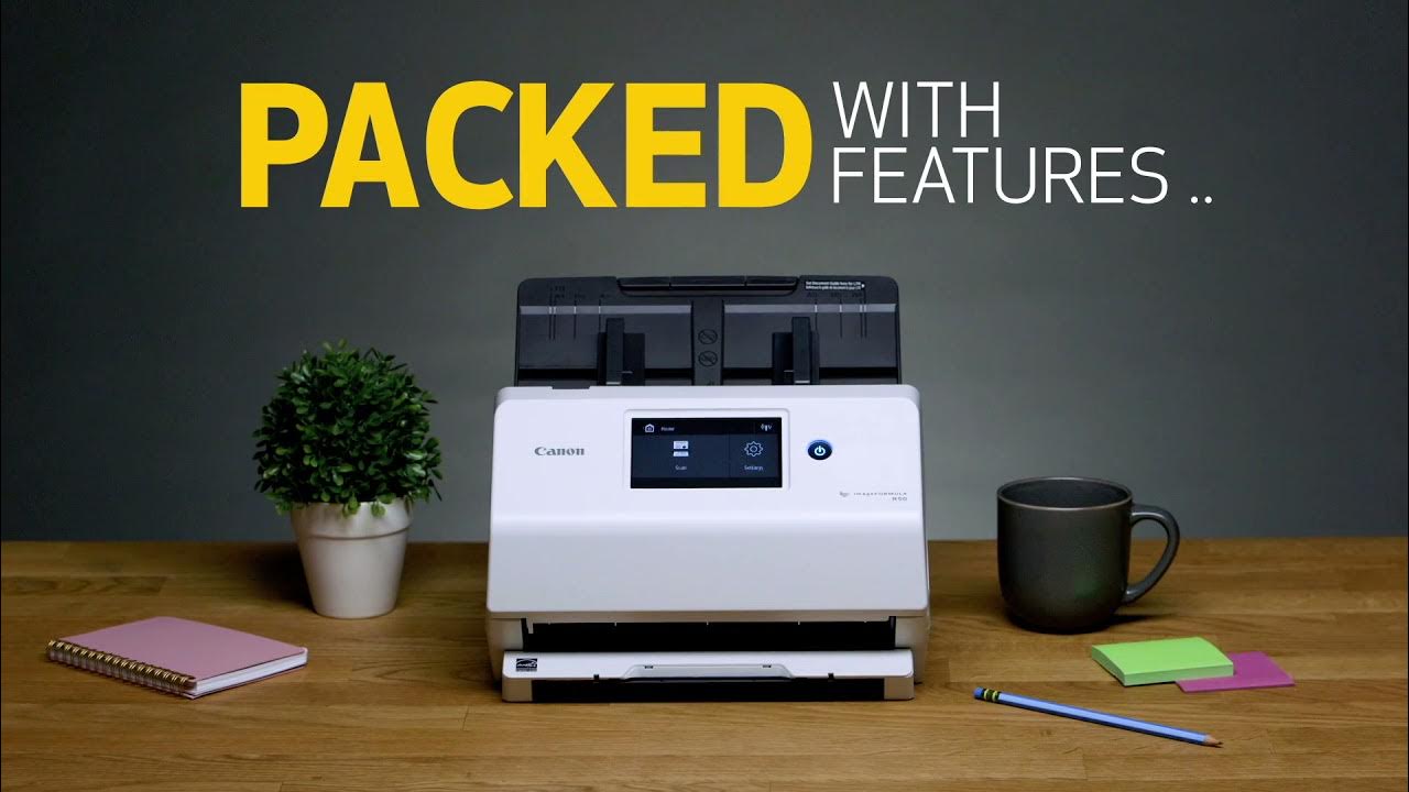 Canon imageFORMULA R50 Document Scanner Product Tour YouTube