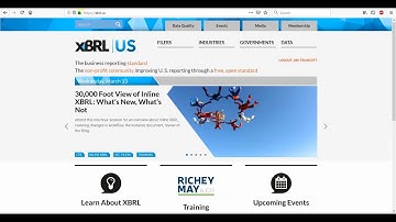 XBRL US API in Excel - Getting Started