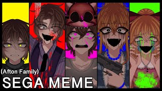 Sega Meme || Afton Family (FNAF) || ⚠️ Flashing colors ⚠️