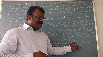 Powder Factor calculation for Surface mine Blast Design