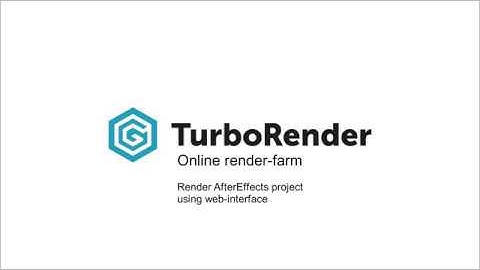 Render After Effects project using web-interface