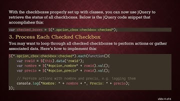 How to Get the Status of All Checkboxes in a Webform Populated by MySQL Query
