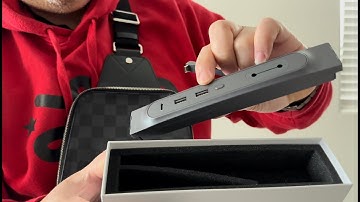 Unboxing JEUCLEL USB Hub Docking Station of Center Console Tesla Model 3/Y 2020-2023 + Instalation