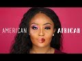 American VS African Makeup