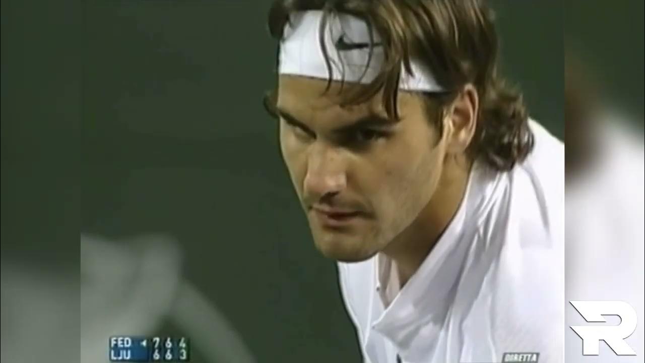 Roger Federer young