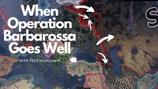 Successful Operation Barbarossa - HOI4 Timelapse