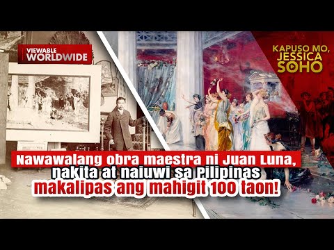 Video: Je spoliarium by juan luna ni sanaa ya kisasa?