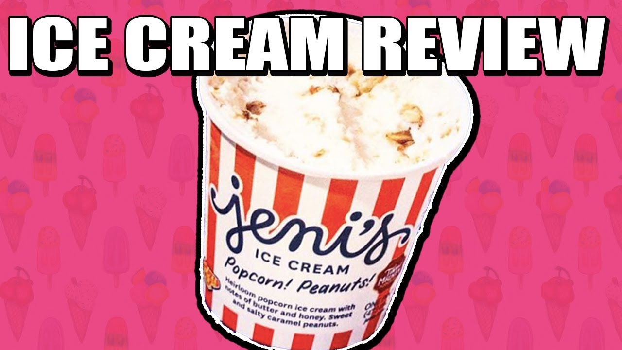 Ice Cream Review: Jeni's Popcorn!  Peanuts!