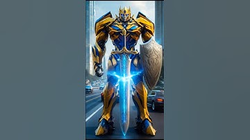 Future Robots 107: Car to Robot Transformation with Full-Body Plasma Energy | Epic Cinematic AI