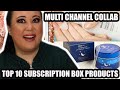 TOP 10 SUBSCRIPTION BOX PRODUCTS OF 2020 || Multi Channel Collab || ayyyeeeitsamanda