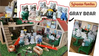 Vintage 1985 Sylvanian Families House : set up & tour