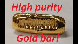 Extracting gold from large gold plated pins. Part 1. 🧪🙂