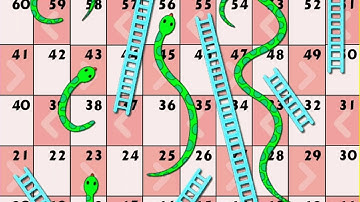 Sanake Ladder Android Mobile Gameplay|Sanke And Ladder Game in 2 Player|2022