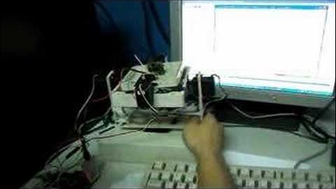 Inertial attitude measuring system model by PSoC 1