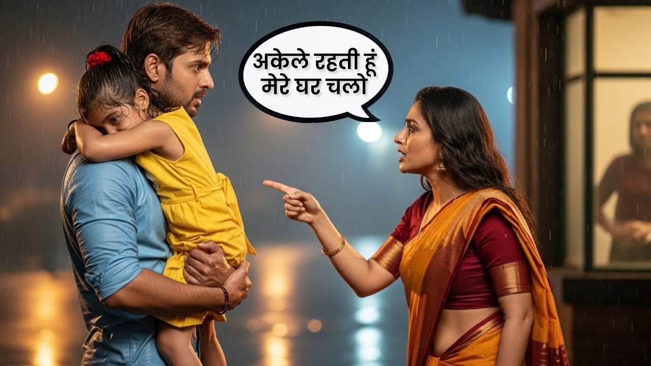 नौकरी के लिए बेटी के साथ भटक रहा था आदमी। एक औरत बोली मेरे साथ चलो। फिर जो हुआ ..Hindi Story