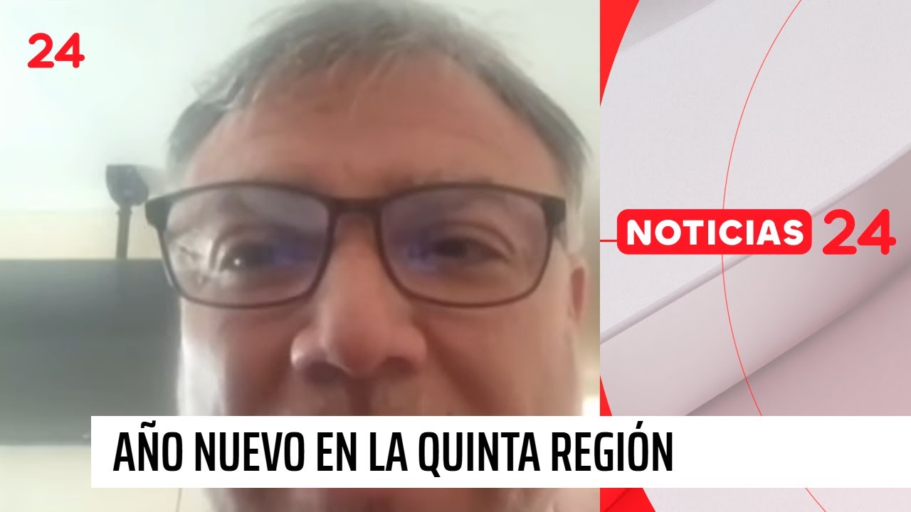 Delegado presidencial de Valparaíso aborda preparativos para Año Nuevo | 24 Horas TVN Chile