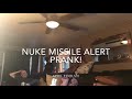 NUKE MISSILE ALERT PRANK ON FAMILY! (April Fools)