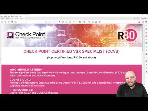 Check Point CCVS r80.40 Course overview