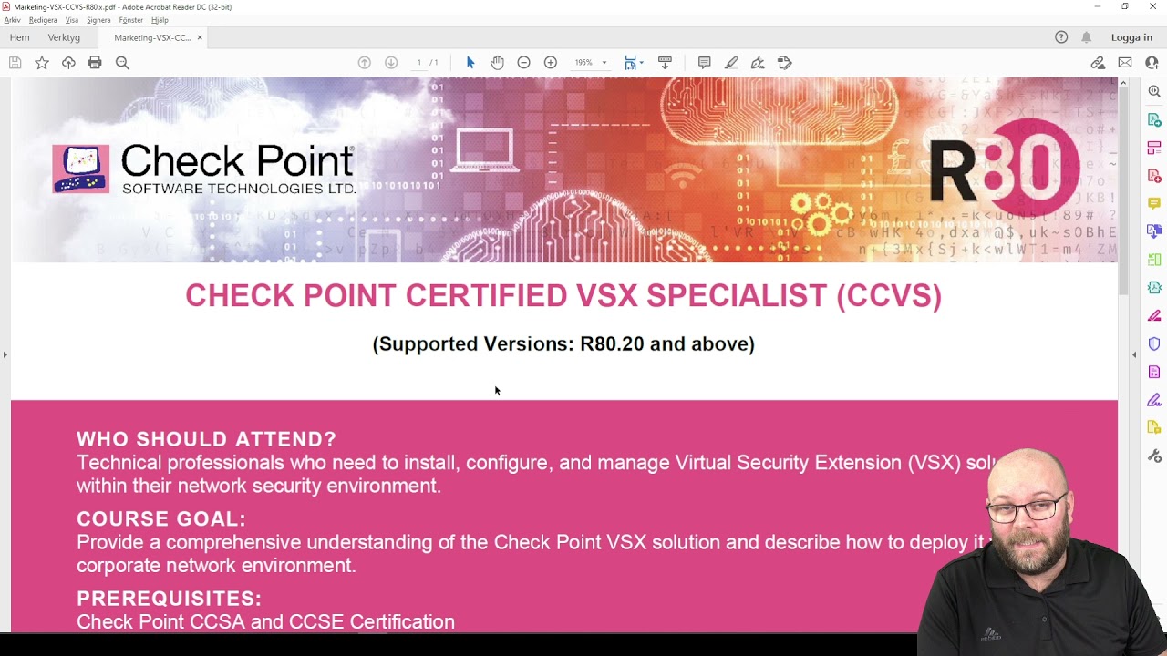 Check Point CCVS Course overview - YouTube