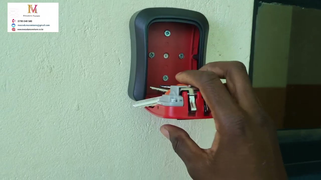 How to use and importance of keys lock box.