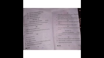 barktullah university m.sc cs 3rd sem paper 2023