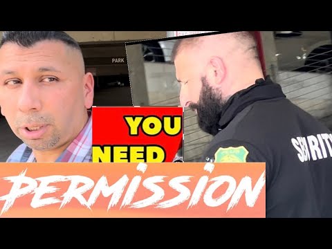 YOU NEED PERMISSION TO RECORD INSIDE OF THE PROPERTY!!!